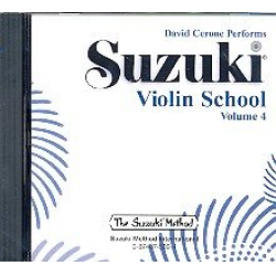 Suzuki Violin School vol.4 : CD - Shinichi Suzuki