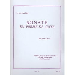 Sonate en forme de suite : pour - Jacques Castérède