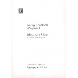 Triosonate F-Dur : - Georg Christoph Wagenseil