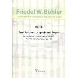 17 Partiten Band 8 : für Trompete, - Friedel W., Böhler