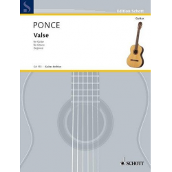 Valse : für Gitarre - Manuel Ponce