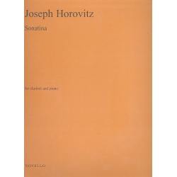 Sonatina for clarinet and piano -Joseph Horovitz