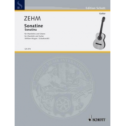 Sonatine . für Mandoline - Friedrich Zehm