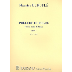 Prelude et fugue sur le nom - Maurice Duruflé