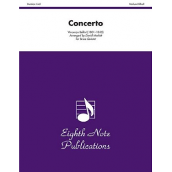 Concerto - Vincenzo Bellini / Arr. David Marlatt
