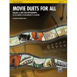 Movie Duets For All Ten Sax -Diverse / Arr.Michael Story