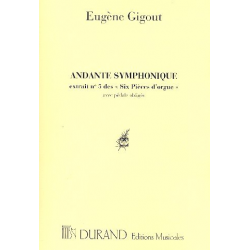 Andante Symphonique : pour orgue - Eugene Gigout