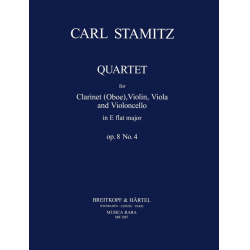 Quartett Es-Dur op.8,4 : - Carl Stamitz