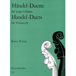 Händel-Duette für junge Cellisten -Georg Friedrich Händel (George Frederic Handel) / Arr.Bettina Wolerts