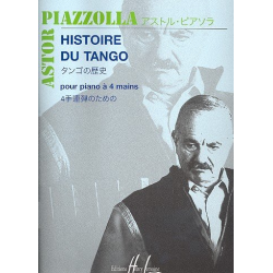 Histoire du Tango : pour piano à 4 mains -Astor Piazzolla