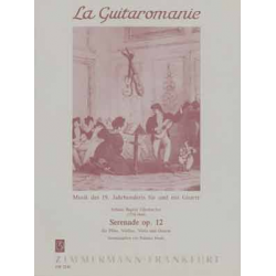 Serenade op.12 : für Flöte, Violine, Viola und - Johann Baptist Gänsbacher