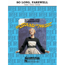 So long farewell : for piano/vocal/guitar - Richard Rodgers
