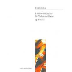 Rondeau romantique op.116,3 : - Jean Sibelius