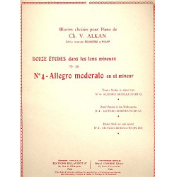 Allegro moderato en ut mineur op.39,4 : - Charles Henri Valentin Alkan