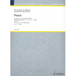 Peace op.43 : für gem Chor und Orgel - Jean Guillou
