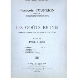 Concert no.7 : - Francois Couperin