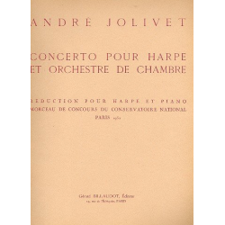 Concerto pour harpe et orchestre de chambre : - André Jolivet