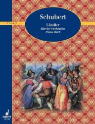 Ländler : für Klavier zu 4 Händen - Franz Schubert / Arr. Johannes Brahms