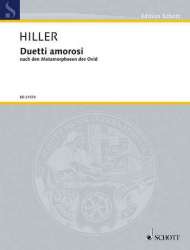 Duetti amorossi : für 2 Violinen, Viola, Violoncello, -Wilfried Hiller