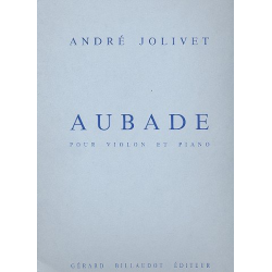 Aubade : pour violon et piano - André Jolivet