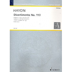 Divertimento D-Dur Nr.113 - Franz Joseph Haydn