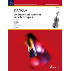 20 Études brillantes et caractéristiques op.73 : -Jean Baptiste Charles Dancla