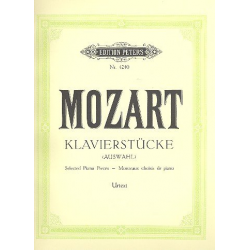 Klavierstücke (Auswahl) - Wolfgang Amadeus Mozart