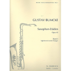Etüden op.43 Band 5 : -Gustav Bumcke