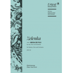Missa dei filii ZWV20 : - Jan Dismas Zelenka / Arr. Matthias Grünert
