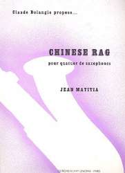 Chinese rag : pour quatuor de - Jean Matitia