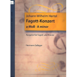 Konzert a-Moll für Fagott - Johann Wilhelm Hertel