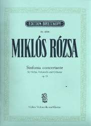 Sinfonia concertante op.29 für Violine, - Miklos Rozsa