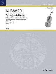 Schubert-Lieder op.117b Band 2 : - Friedrich August Kummer