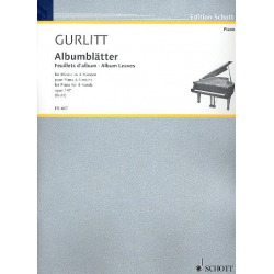 Albumblätter op.147 : für Klavier -Cornelius Gurlitt