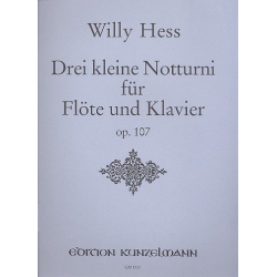 3 kleine Notturni op.107 : - Willy Hess