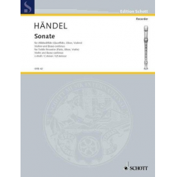 Sonate c-Moll Nr.1 - Georg Friedrich Händel (George Frederic Handel)