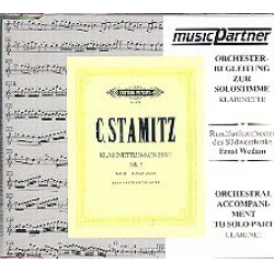 Konzert B-Dur Nr.3 für Klarinette und Orchester : - Anton Stamitz