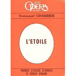 L'Etoile : Textbuch (fr) - Alexis Emmanuel Chabrier
