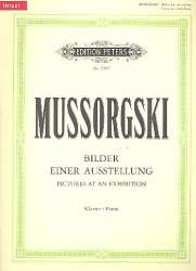 Bilder einer Ausstellung : für Klavier - Modest Petrovich Mussorgsky
