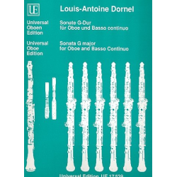 Sonate G-Dur : für Oboe und Bc - Louis-Antoine Dornel