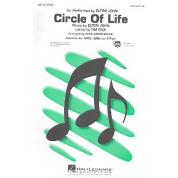 Circle of Life : for mixed - Elton John
