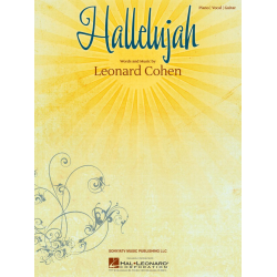 Hallelujah (Piano, Vocal and Guitar - PVG) -Leonard Cohen