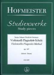 Violoncell- Flageolett-Schule op.147 (dt/en) - Justus Johann Friedrich Dotzauer
