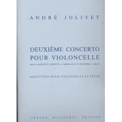Concert no.2 pour violoncelle, quintette - André Jolivet