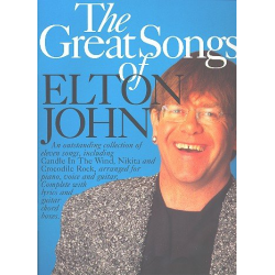 The great Songs of Elton John : - Elton John