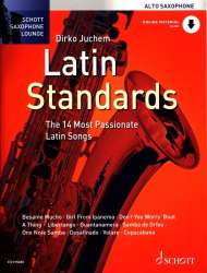 Latin Standards (+Online Audio) für Altsaxophon - Diverse / Arr. Dirko Juchem