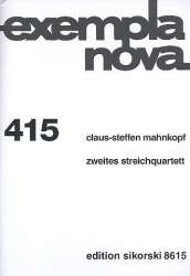 Streichquartett Nr.2 - Claus-Steffen Mahnkopf