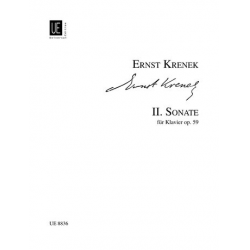 SONATE NR.2 OP.59 : FUER KLAVIER -Ernst Krenek