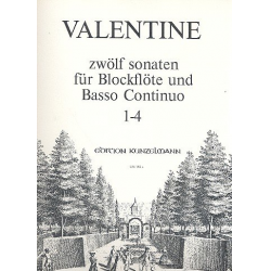 12 Sonaten Band 1 (Nr.1-4) : - Roberto Valentino