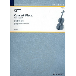 Concertino g-moll op.46  für Viola und Klavier - Hans Sitt